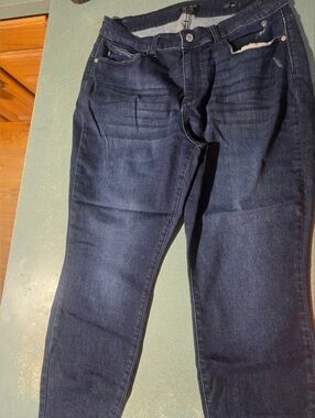 Dark Wash Judy Blue 18w Boyfriend Fit  Jeans